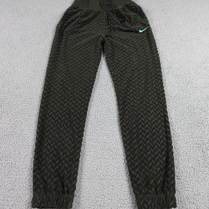 NIKE Allover Jacquard Joggers Womens Small Sportswear Everyday Modern Sweatpants